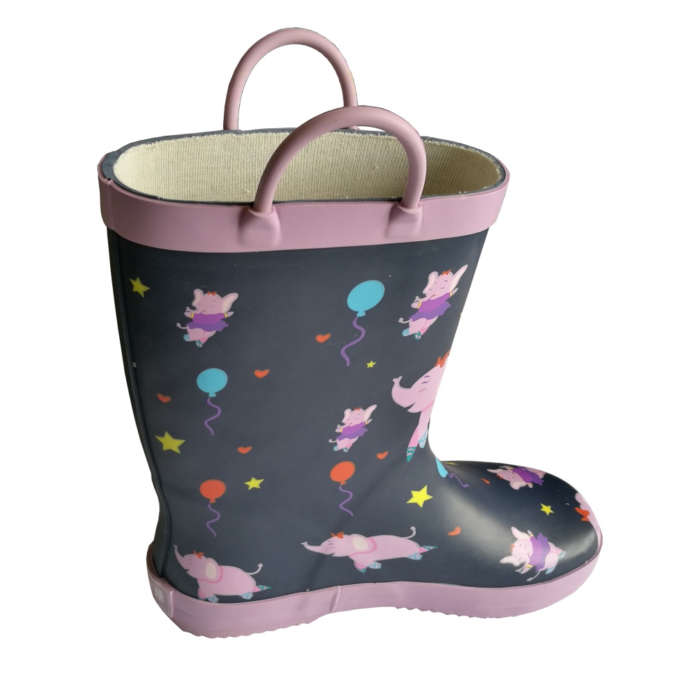 children rubber rain boots