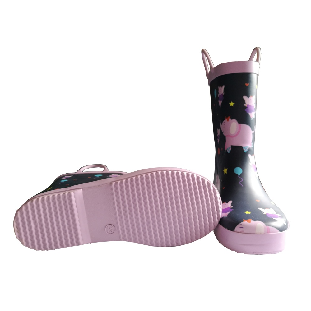 children rubber rain boots