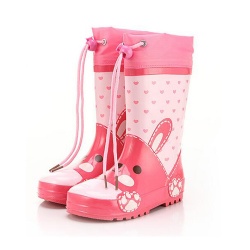 Children's rubber rain boots